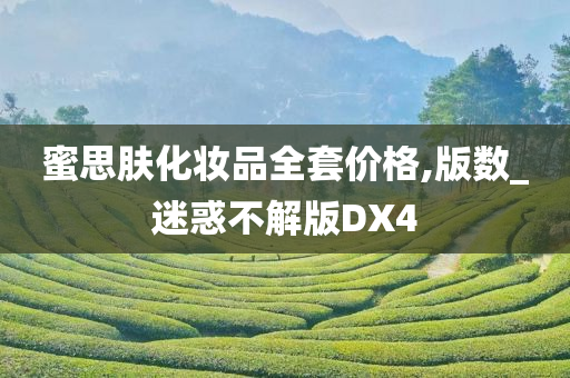 蜜思肤化妆品全套价格,版数_迷惑不解版DX4