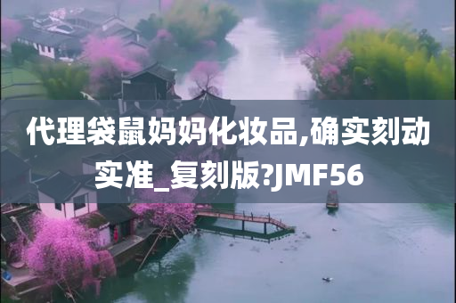 代理袋鼠妈妈化妆品,确实刻动实准_复刻版?JMF56