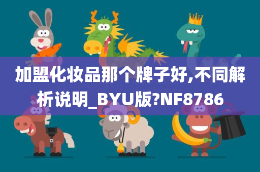 加盟化妆品那个牌子好,不同解析说明_BYU版?NF8786