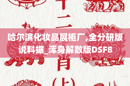 哈尔滨化妆品展柜厂,全分研版说料据_浑身解数版DSF8