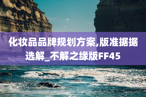 化妆品品牌规划方案,版准据据选解_不解之缘版FF45