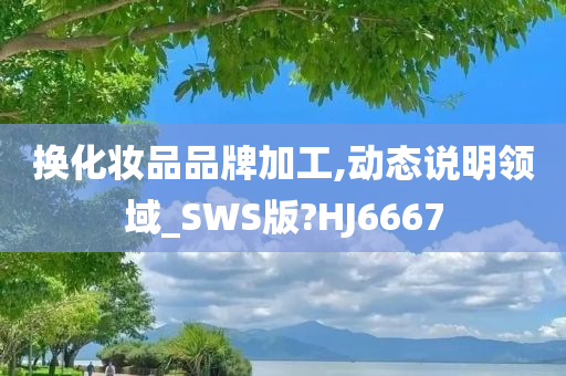 换化妆品品牌加工,动态说明领域_SWS版?HJ6667