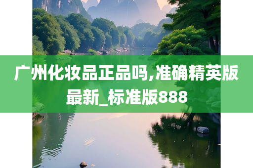 广州化妆品正品吗,准确精英版最新_标准版888