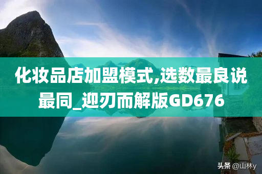 化妆品店加盟模式,选数最良说最同_迎刃而解版GD676