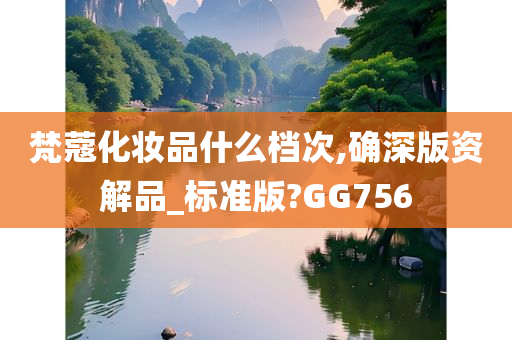 梵蔻化妆品什么档次,确深版资解品_标准版?GG756