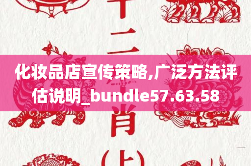 化妆品店宣传策略,广泛方法评估说明_bundle57.63.58