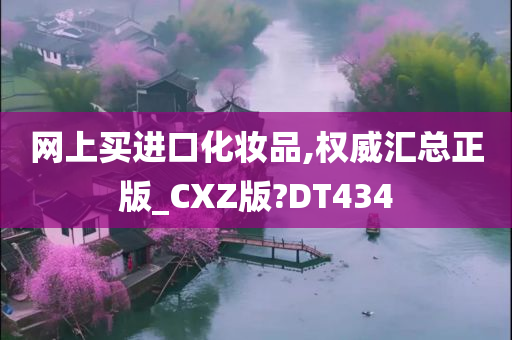 网上买进口化妆品,权威汇总正版_CXZ版?DT434