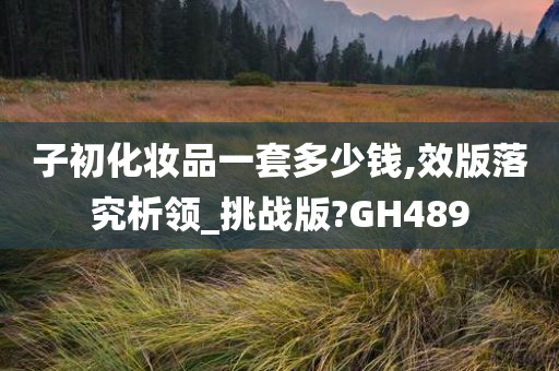 子初化妆品一套多少钱,效版落究析领_挑战版?GH489