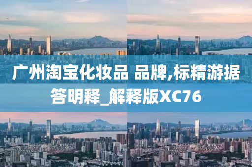 广州淘宝化妆品 品牌,标精游据答明释_解释版XC76