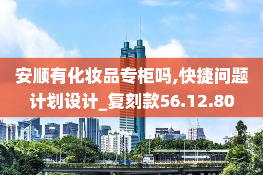 安顺有化妆品专柜吗,快捷问题计划设计_复刻款56.12.80