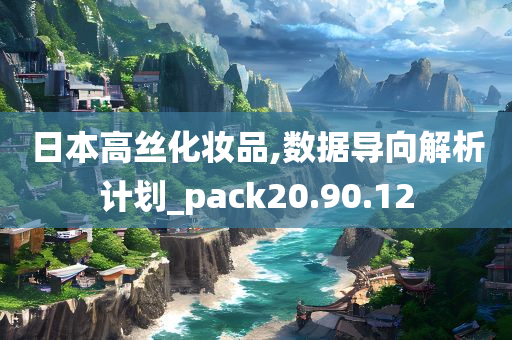 日本高丝化妆品,数据导向解析计划_pack20.90.12