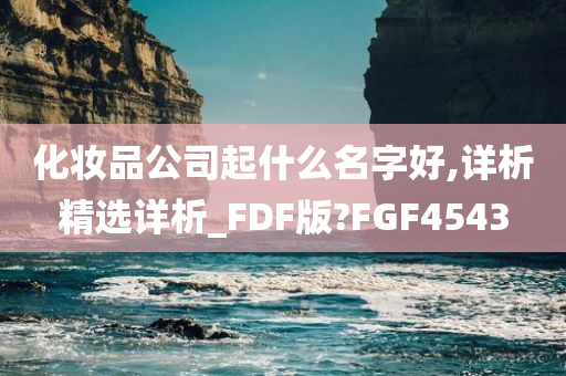 化妆品公司起什么名字好,详析精选详析_FDF版?FGF4543