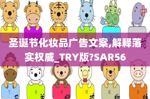 圣诞节化妆品广告文案,解释落实权威_TRY版?SAR56