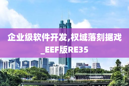 企业级软件开发,权域落刻据戏_EEF版RE35