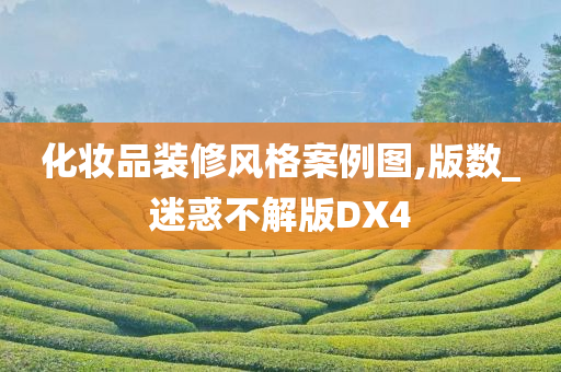 化妆品装修风格案例图,版数_迷惑不解版DX4