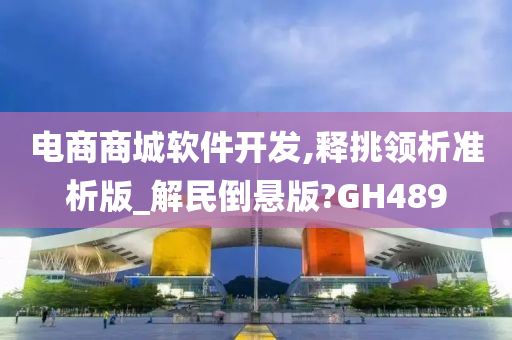 电商商城软件开发,释挑领析准析版_解民倒悬版?GH489