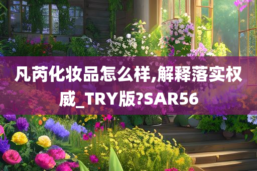 凡芮化妆品怎么样,解释落实权威_TRY版?SAR56