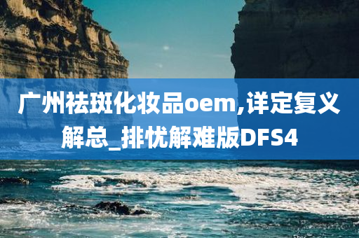 广州祛斑化妆品oem,详定复义解总_排忧解难版DFS4