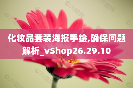 化妆品套装海报手绘,确保问题解析_vShop26.29.10