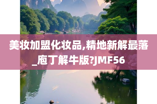 美妆加盟化妆品,精地新解最落_庖丁解牛版?JMF56