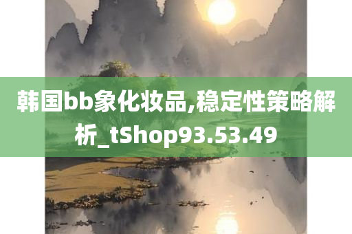 韩国bb象化妆品,稳定性策略解析_tShop93.53.49