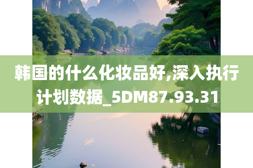 韩国的什么化妆品好,深入执行计划数据_5DM87.93.31