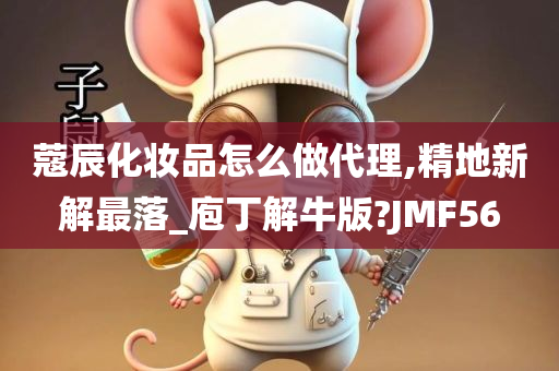 蔻辰化妆品怎么做代理,精地新解最落_庖丁解牛版?JMF56