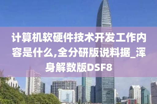 计算机软硬件技术开发工作内容是什么,全分研版说料据_浑身解数版DSF8