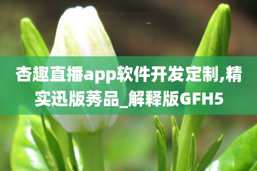 杏趣直播app软件开发定制,精实迅版莠品_解释版GFH5