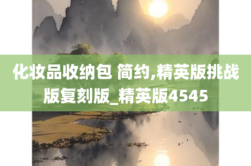 化妆品收纳包 简约,精英版挑战版复刻版_精英版4545