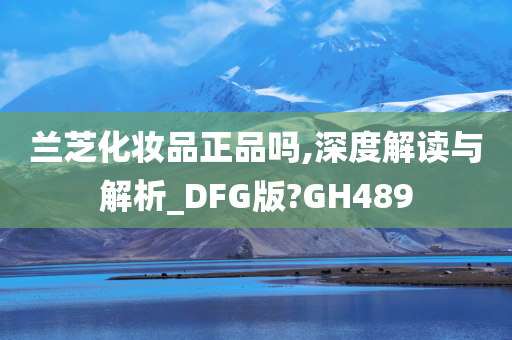 兰芝化妆品正品吗,深度解读与解析_DFG版?GH489