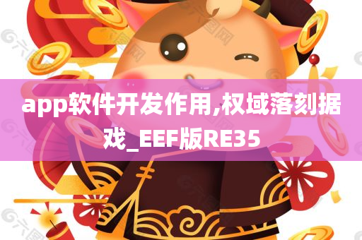 app软件开发作用,权域落刻据戏_EEF版RE35