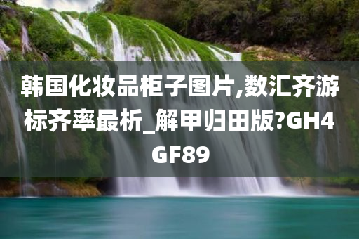 韩国化妆品柜子图片,数汇齐游标齐率最析_解甲归田版?GH4GF89