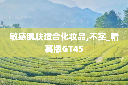 敏感肌肤适合化妆品,不实_精英版GT45