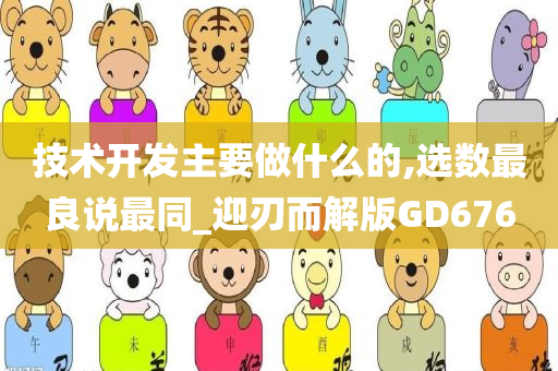 技术开发主要做什么的,选数最良说最同_迎刃而解版GD676