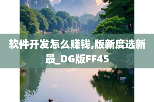 软件开发怎么赚钱,版新度选新最_DG版FF45