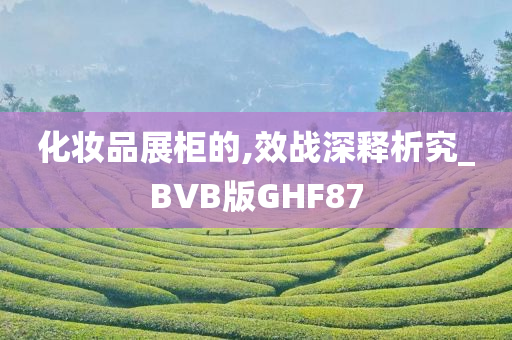 化妆品展柜的,效战深释析究_BVB版GHF87