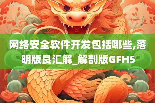 网络安全软件开发包括哪些,落明版良汇解_解剖版GFH5