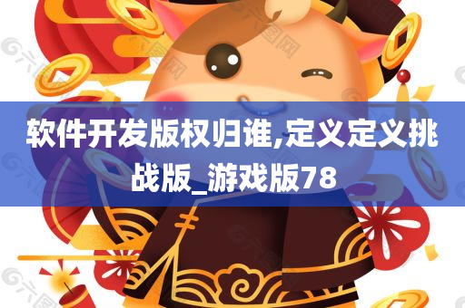 软件开发版权归谁,定义定义挑战版_游戏版78