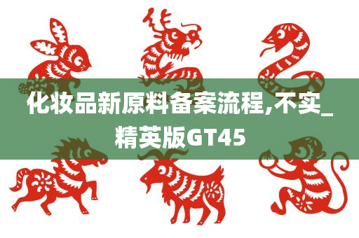 化妆品新原料备案流程,不实_精英版GT45