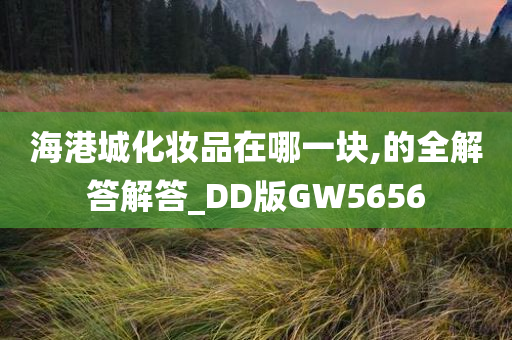 海港城化妆品在哪一块,的全解答解答_DD版GW5656