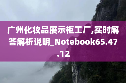 广州化妆品展示柜工厂,实时解答解析说明_Notebook65.47.12