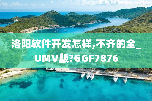 洛阳软件开发怎样,不齐的全_UMV版?GGF7876