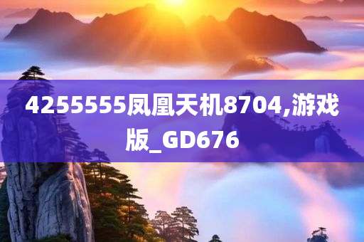 4255555凤凰天机8704,游戏版_GD676