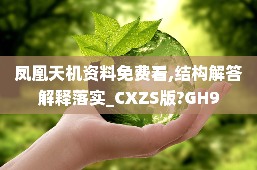 凤凰天机资料免费看,结构解答解释落实_CXZS版?GH9