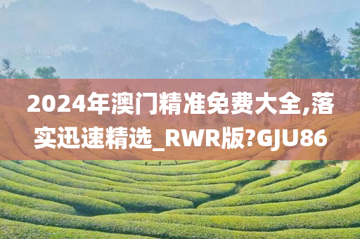 2024年澳门精准免费大全,落实迅速精选_RWR版?GJU86