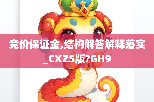 竞价保证金,结构解答解释落实_CXZS版?GH9