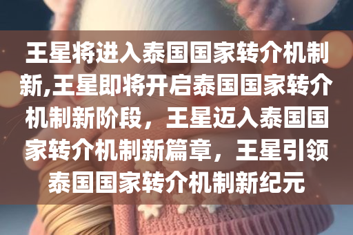 王星将进入泰国国家转介机制新,王星即将开启泰国国家转介机制新阶段，王星迈入泰国国家转介机制新篇章，王星引领泰国国家转介机制新纪元