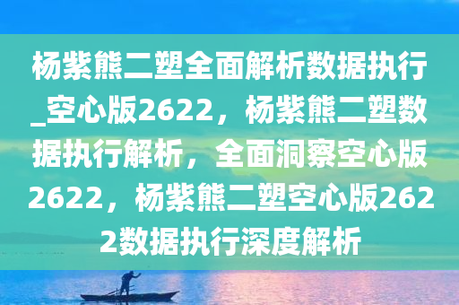 杨紫熊二塑全面解析数据执行_空心版2622，杨紫熊二塑数据执行解析，全面洞察空心版2622，杨紫熊二塑空心版2622数据执行深度解析