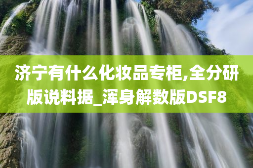 济宁有什么化妆品专柜,全分研版说料据_浑身解数版DSF8